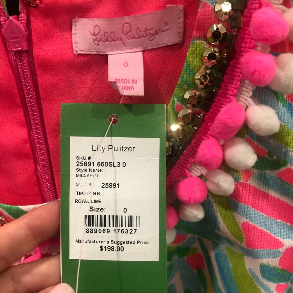 NWT Lilly Pulitzer Mila Shift - Picture 5 of 6